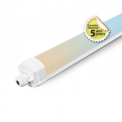 Boîtier étanche LED CCT intégrées 18W Traversant - COLUMBIA.