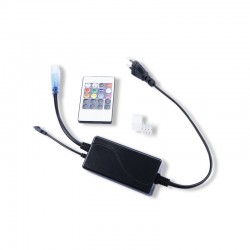 Câble Alimentation + Embout fin pour Bobine Ruban LED Monochrome 5050