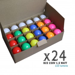 12 Mètres / 12 douilles B22 - Guirlande Guinguette Professionnelle Câble plat - Noire Limão®.